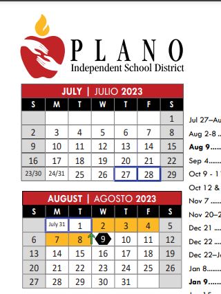 Plano Isd Academic Calendar 2024 2025 clea merola